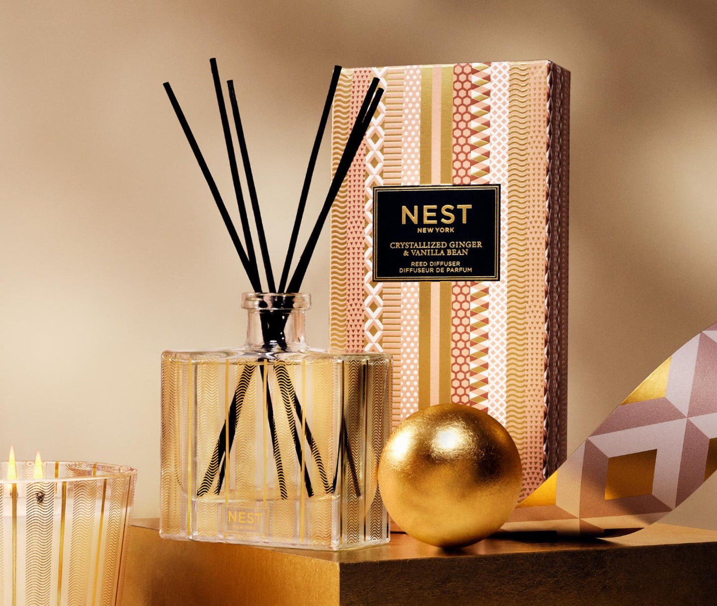 Crystalized Ginger & Van Bean Reed Diffuser